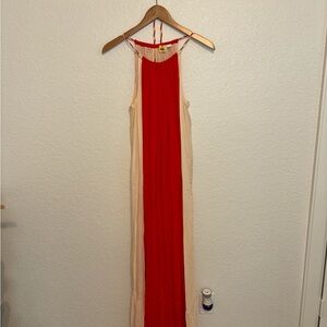 Colorblock Maxi Dress